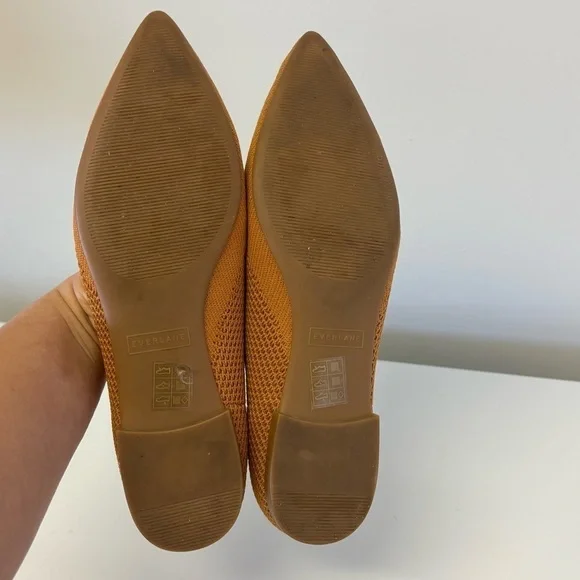 Everlane The 40 Hour Reknit Pointed Flat Shoes Women’s Size 7.5 - Picture 12 of 12